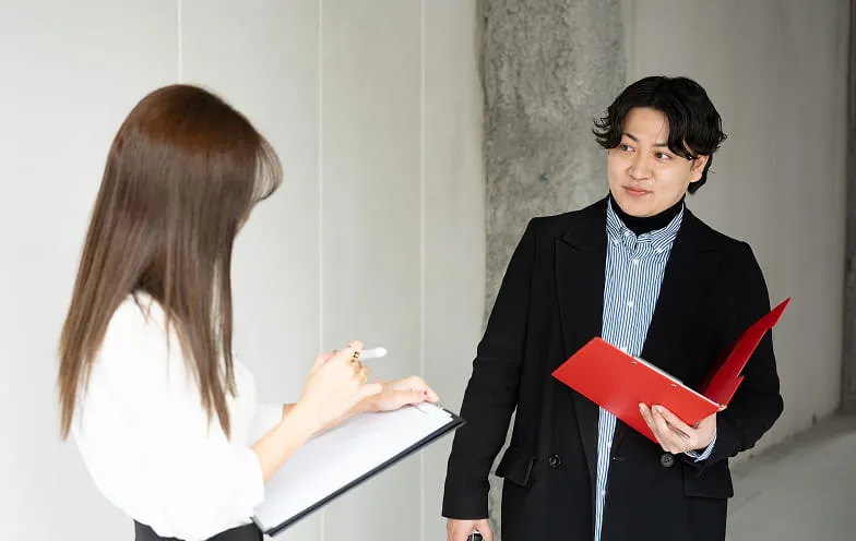 02. オフィスでのヒアリング